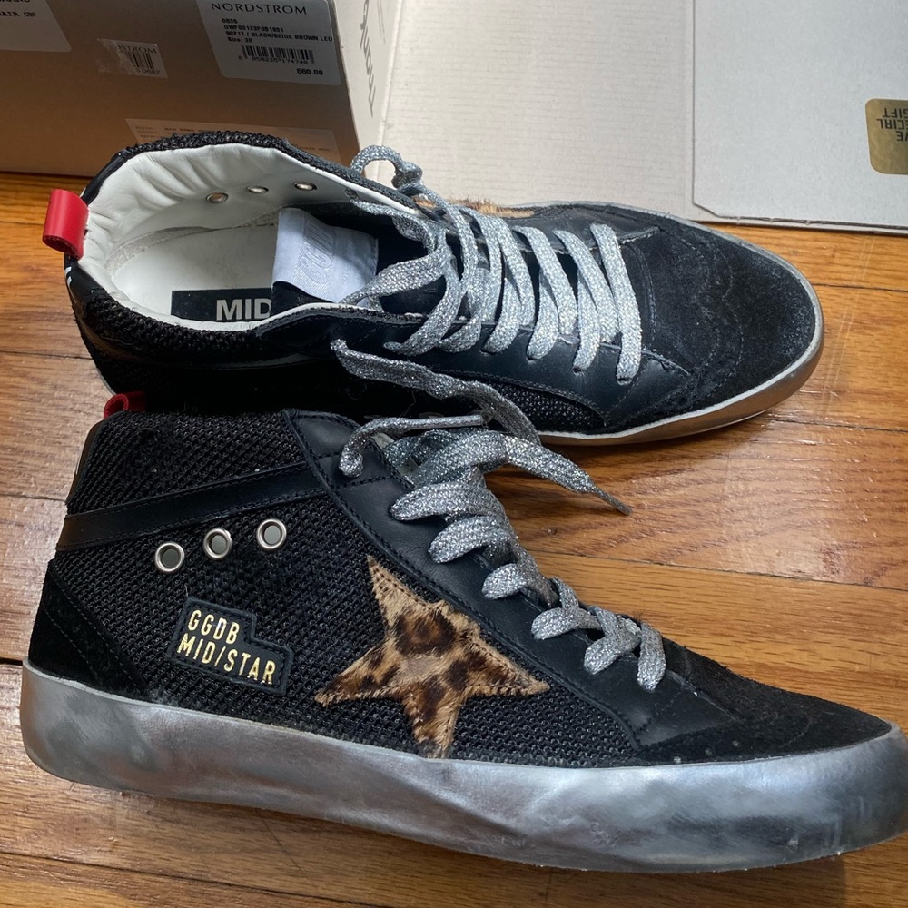 Size 38 Authentic Golden Goose Midstar Sneakers (Womens)